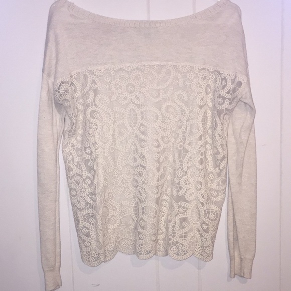 American Eagle lace back sweater - Picture 3 of 4